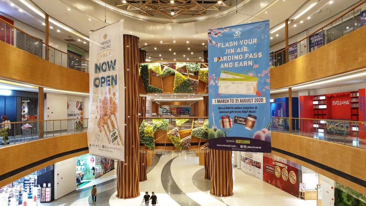 Jb City Ciq-R&F Shopping Mall Apartment Johor Bahru Extérieur photo